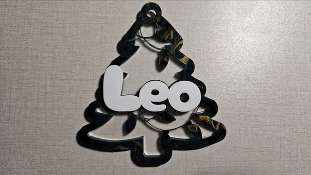 Christmas Tree Ornament Generator example