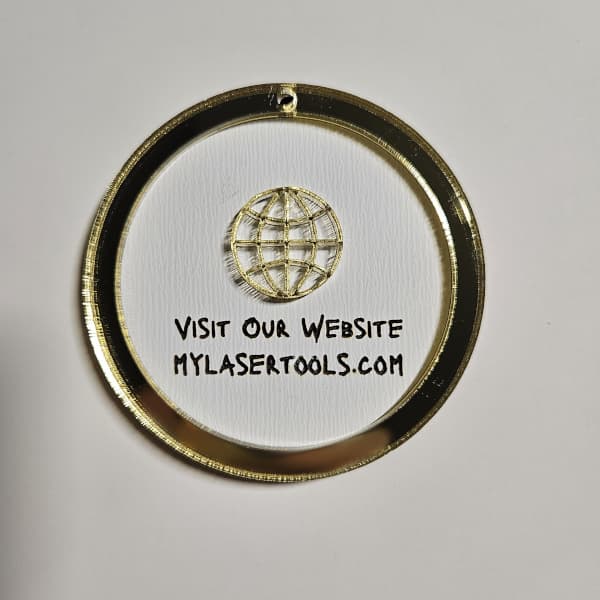 Social Keychain Generator Preview