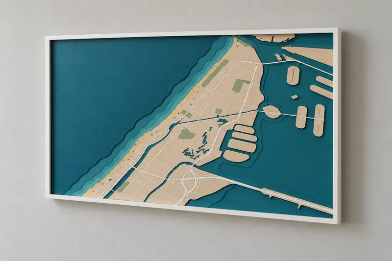 Beach Town Map
