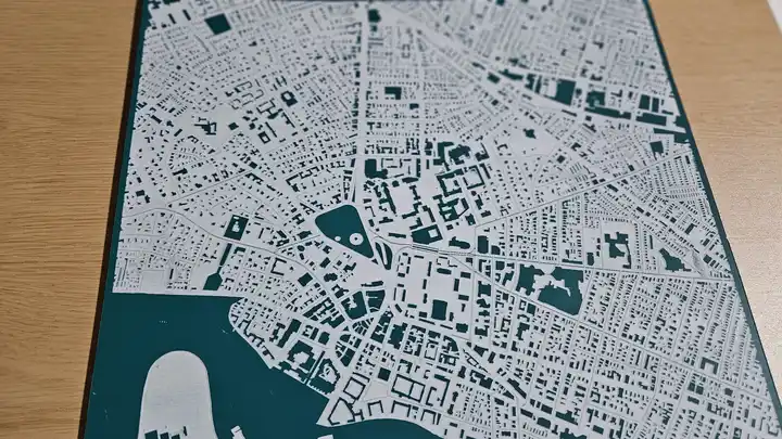 University Campus Map Generator example