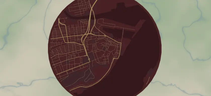 Christmas Ornament Map
