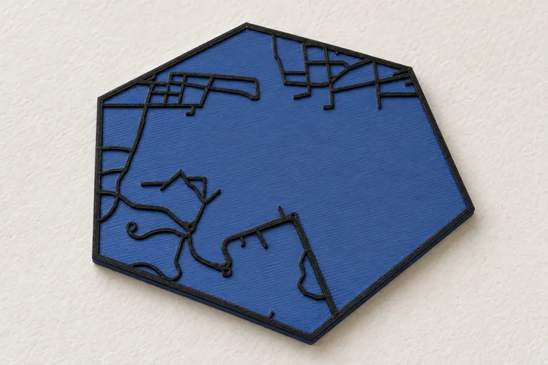 Stacked Street Outline