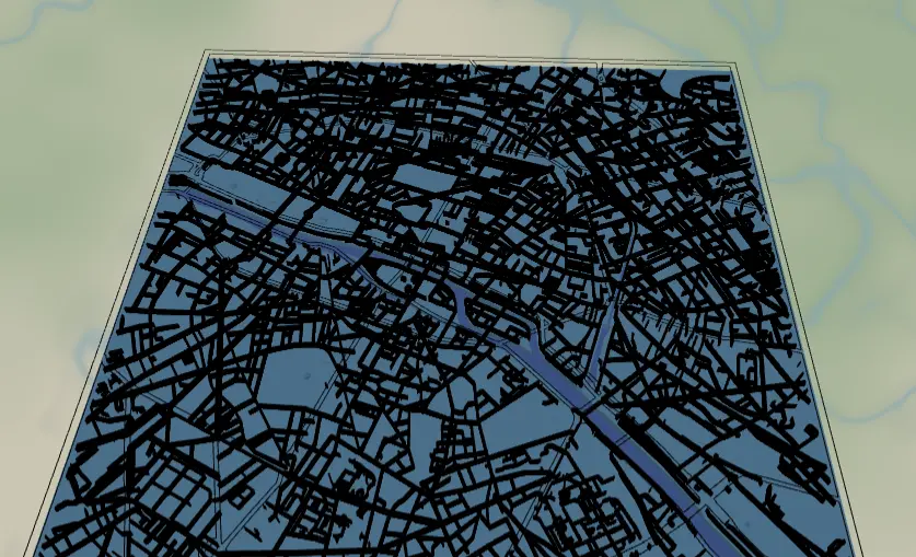 City Map preset preview