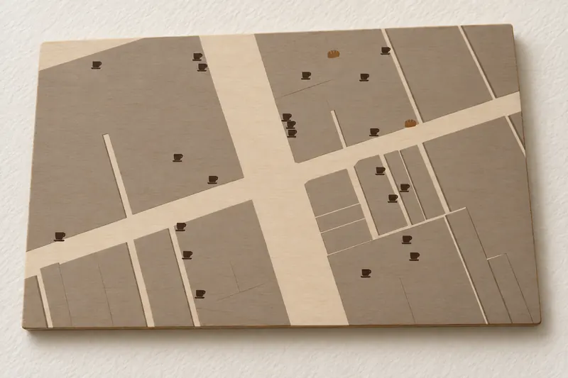 Coffee Crawl Map