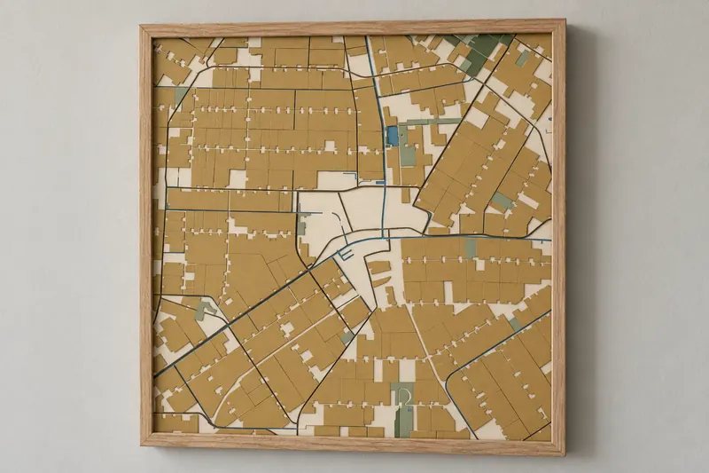 Farmland Patchwork Map