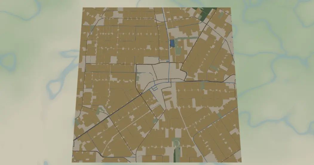 Farmland Patchwork Map Generator example