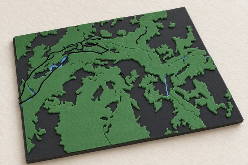 Raised Trail Relief