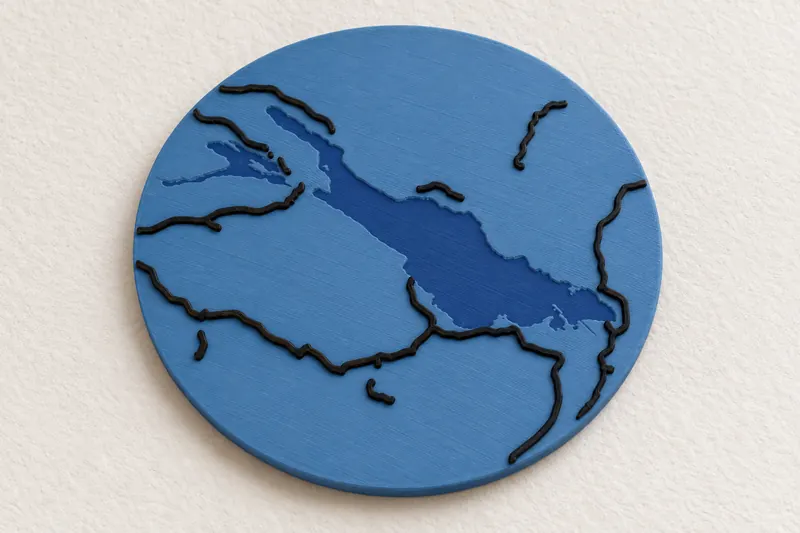 Raised Lake Relief