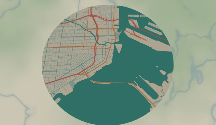 Miami Coral Reef Map Generator example