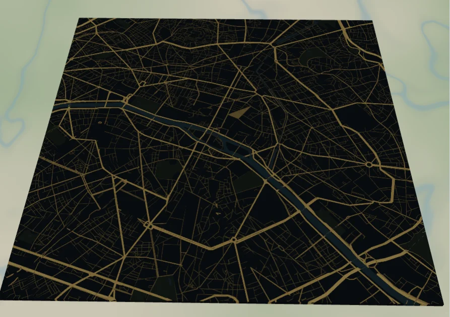 Midnight Gold Map