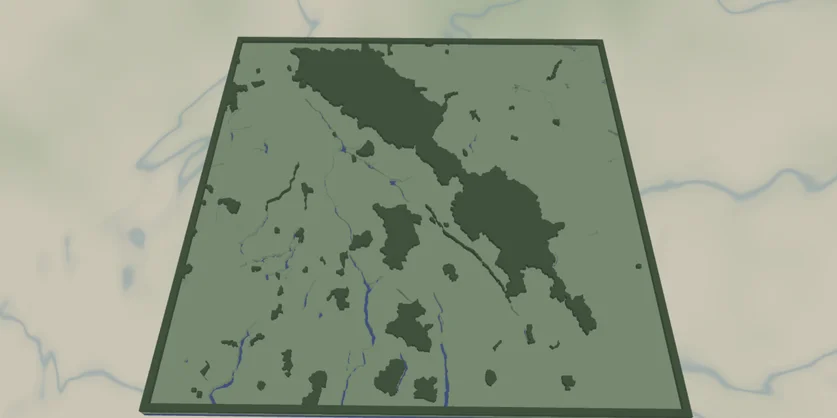 National Parks Map Generator example