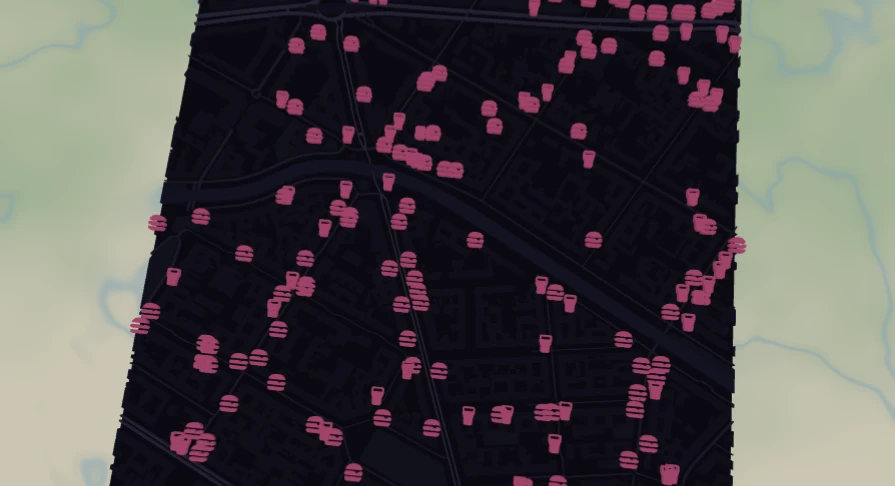 Nightlife Map Generator example