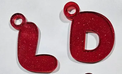 Alphabet Keychain Generator example