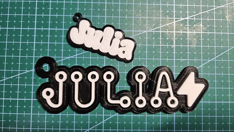 3D Printing Backpack Tag Generator example