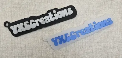 Layered Keychain Generator example