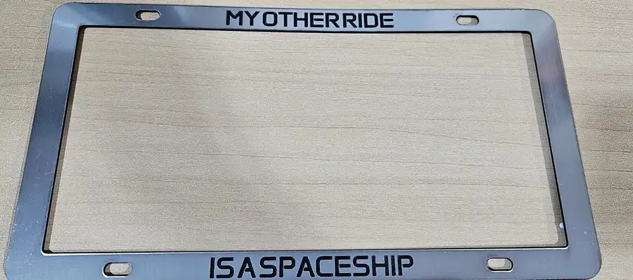 License Plate Holder Generator preset preview