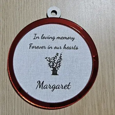 Memorial Ornament Generator example